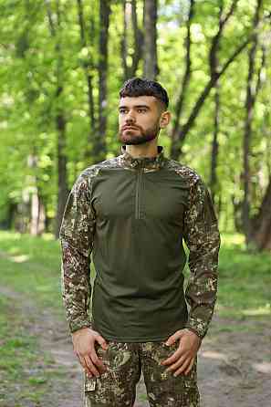 Убакс мультикам піксель зсу хижак олива койот бойова сорочка multicam Запорожье