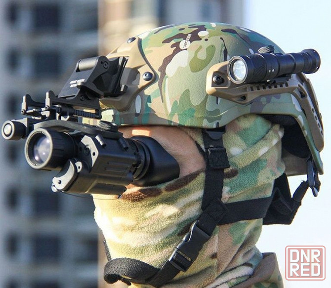 Прибор ночного видения Night Vision PVS-14 4х с креплением на шлем Запорожье - изображение 1