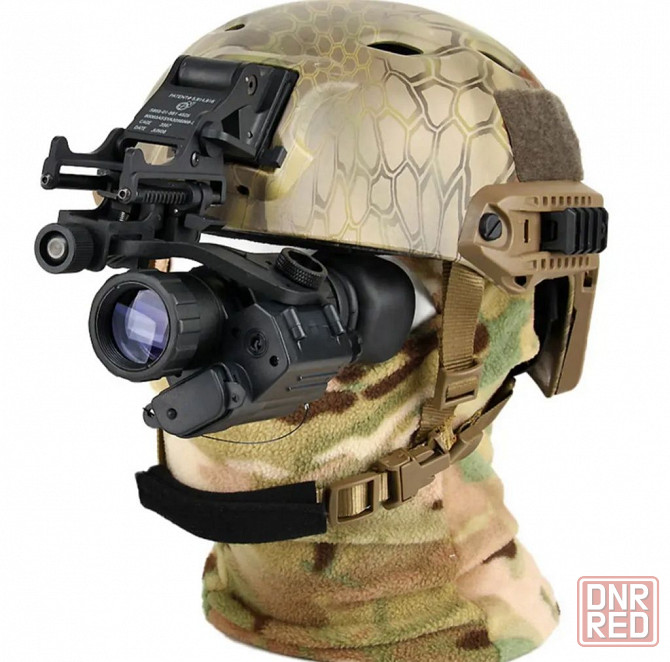 Прибор ночного видения Night Vision PVS-14 4х с креплением на шлем Запорожье - изображение 2