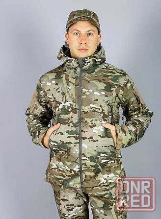 Софтшел на флисе костюм ,куртка и штаны мультикам военная форма Запорожье - изображение 6