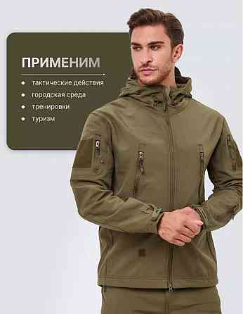 Костюм softshell мужской водонепроницаемый Черный пиксель мультикам Запорожье