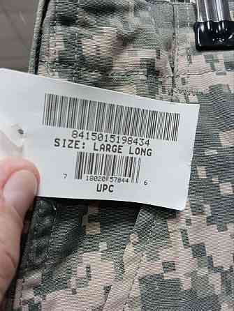Комплект формы US Army Combat Uniform ACU, разные размеры, состояние. Запорожье