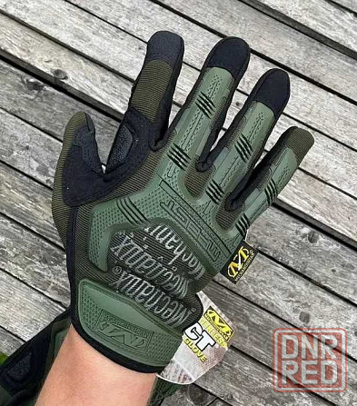 Тактические ударные перчатки полнопалые Mechanix M-2XL оливковые Запорожье - изображение 1