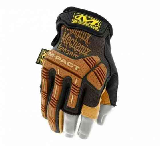 Рукавиці тактичні Mechanix M-Pact Leather Fingerless Framer Gloves Запорожье