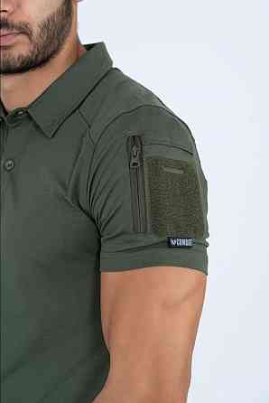 Футболка Пoлo Combat Tactikal хакі S - 3XL Запорожье