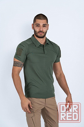 Футболка Пoлo Combat Tactikal хакі S - 3XL Запорожье - изображение 2