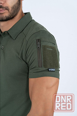 Футболка Пoлo Combat Tactikal хакі S - 3XL Запорожье - изображение 6