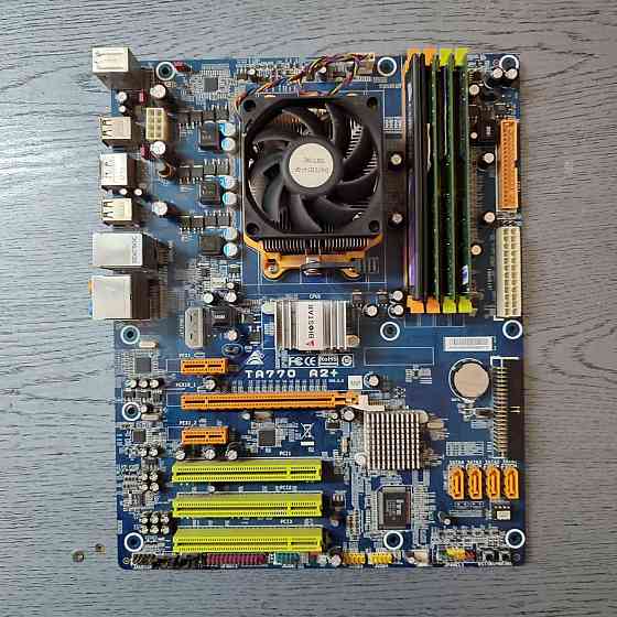 Комплект Biostar TA770 A2+(AM2+) + Athlon 64 X2 4400+ 4GB DDR2 + охлаждение Донецк