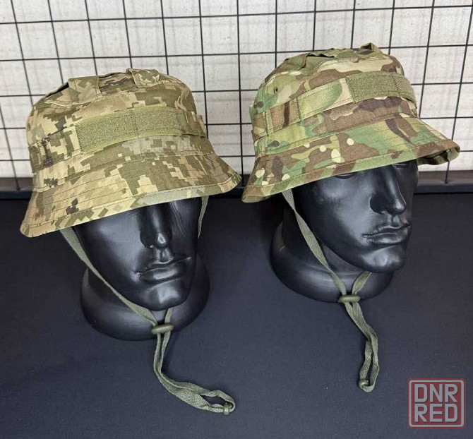 Тактическая военная летняя панама с короткими полями Пиксель Мультикам. Запорожье - изображение 1