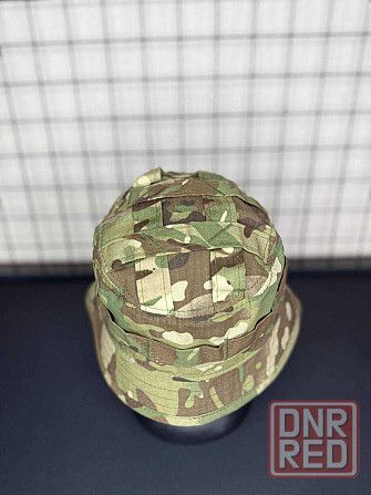 Тактическая военная летняя панама с короткими полями Пиксель Мультикам. Запорожье - изображение 6