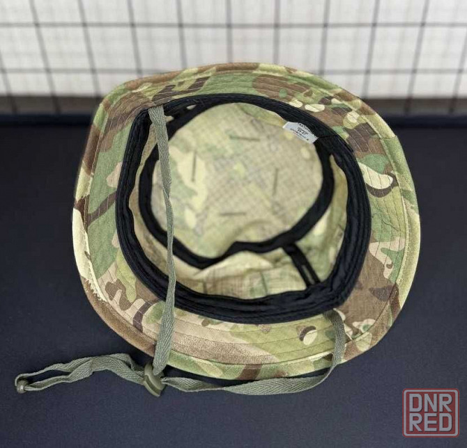 Тактическая военная летняя панама с короткими полями Пиксель Мультикам. Запорожье - изображение 8