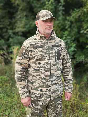 Кофта Флис тактик пиксель 300 г/м2, 5 карманов Запорожье