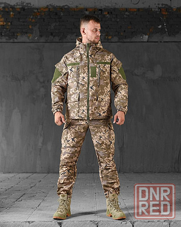 •Ликвидация• Тактический костюм REHYDRATION Пиксель Soft Shell 44, 58 Херсон - изображение 1