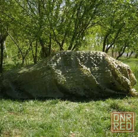 Маскировочная сеть "Зеленый камуфляж" размер на заказ, цена за м2 Запорожье - изображение 2