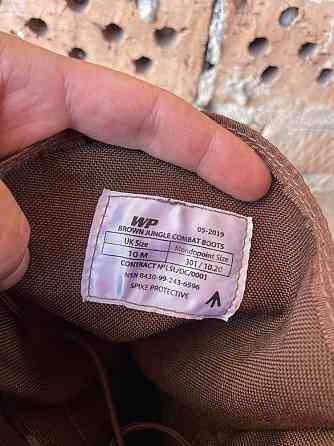 Берцы WELLCO Jungle Boots Brown, оригинал, Коричневые 45 размера! Запорожье