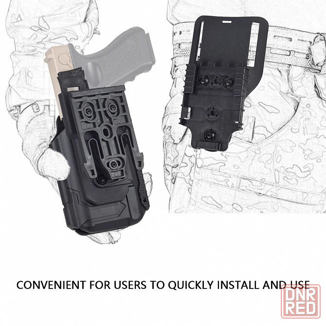 Кобура Glock 17,19 фонариком Запорожье - изображение 2
