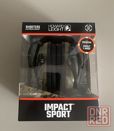 Наушники активные тактические оригинальные Howard Leight Impact Sport Запорожье - изображение 2