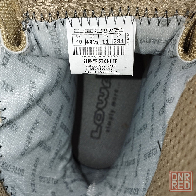 Оригинал! 44½,46½. Gore-tex. Тактические берцы Lowa Zephyr GTX HI TF Запорожье - изображение 6