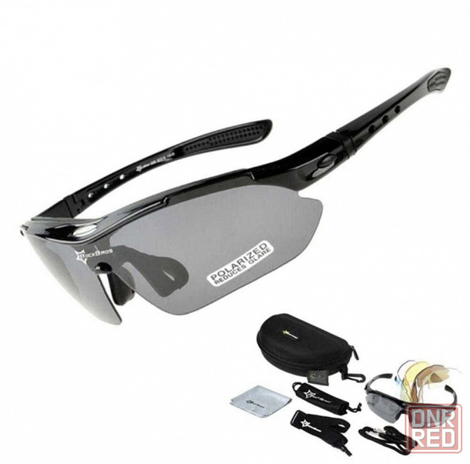 Очки тактические RockBros Original Polarized/Тактичні окуляри 5 лінз Запорожье - изображение 4