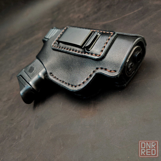 Кожаная кобура для Glock 26 со скобой, кобура на Glock, Глок 26 Запорожье - изображение 5