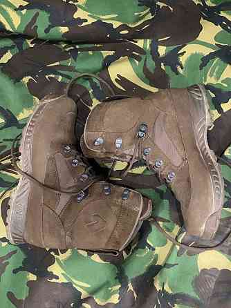 Ботинки берци Haix Gore-Tex,Combat High Liability Brown б/у Англія Запорожье