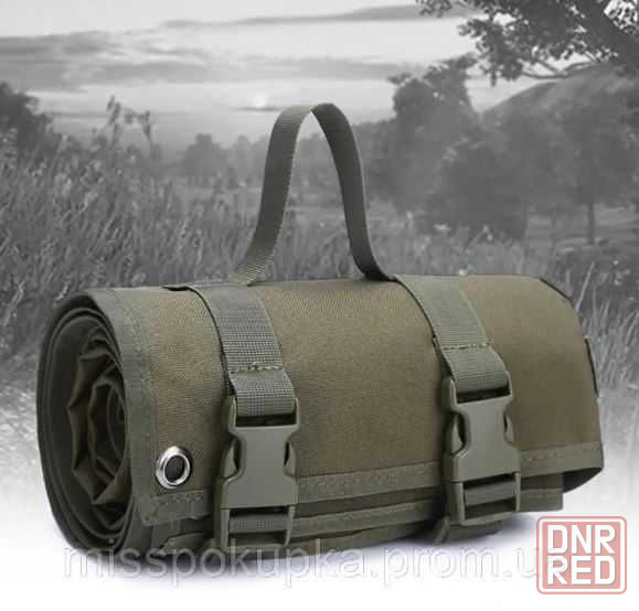 Коврик-каремат раскладной 200х70 см с системой Molle, для стрельбы Запорожье - изображение 1