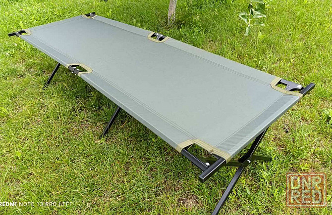 Розкладушка XL 206*72*54 ДШВ.Посилена.СТАЛЬ 20×20×2 Запорожье - изображение 2