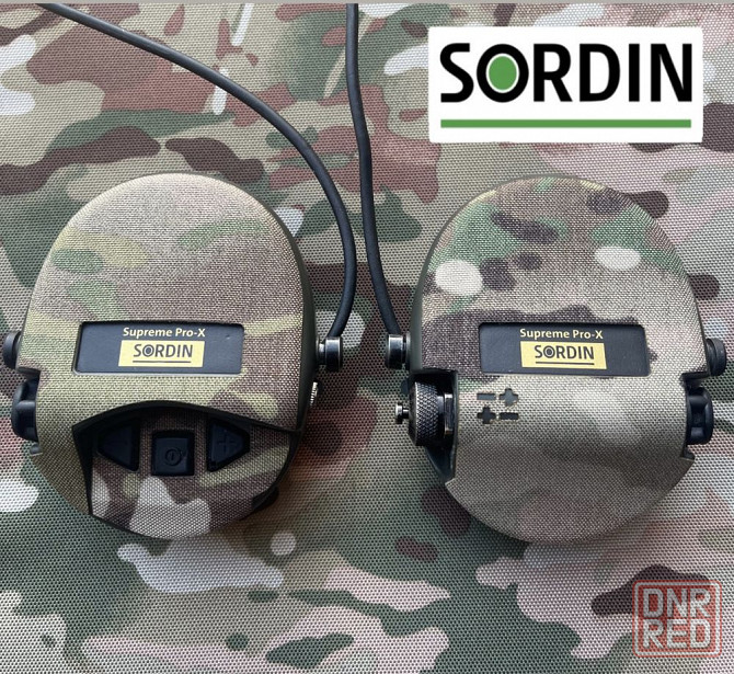 Текстильна наліпка MSA Sordin Supreme Pro-X,Pro,Mil. Cordura® MultiCam Запорожье - изображение 1