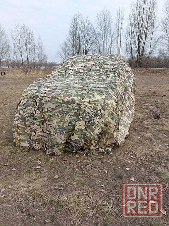 Маскировочная сетка сухая трава 6х8м "койот мультикам" Запорожье - изображение 2
