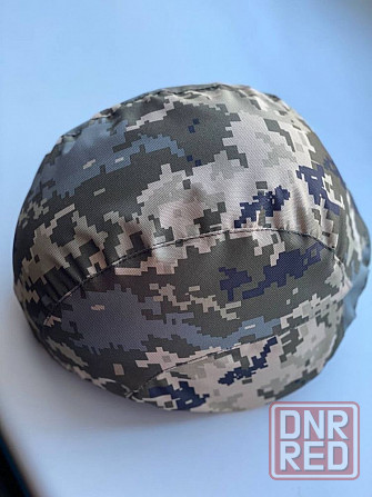 Камуфляж PASGT, чехол на каску, чехол на шлем, пиксель мультикам Запорожье - изображение 3