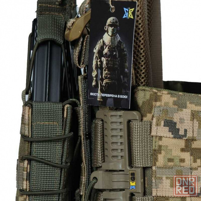 Бронежилет 4 класу Warmor Gen.3. Піксель. Вага 7 кг. Armox 600T. Запорожье - изображение 8