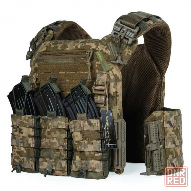 Бронежилет 4 класу Warmor Gen.3. Піксель. Вага 7 кг. Armox 600T. Запорожье - изображение 5