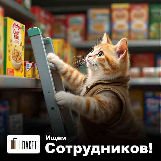 требуется грузчик в супермаркет "Пакет" Донецк