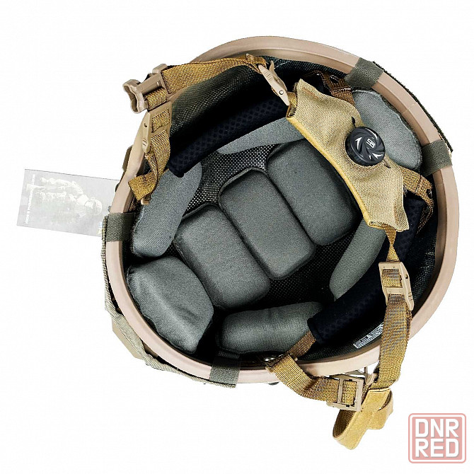 Шлем (каска) с ушами Sestan-Busch Helmet NIJ IIIА BK-ACH-MC. Койот. Запорожье - изображение 6