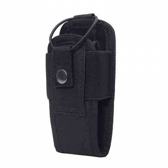 Тактический быстросъемный черный подсумок для рации MOLLE підсумок Запорожье