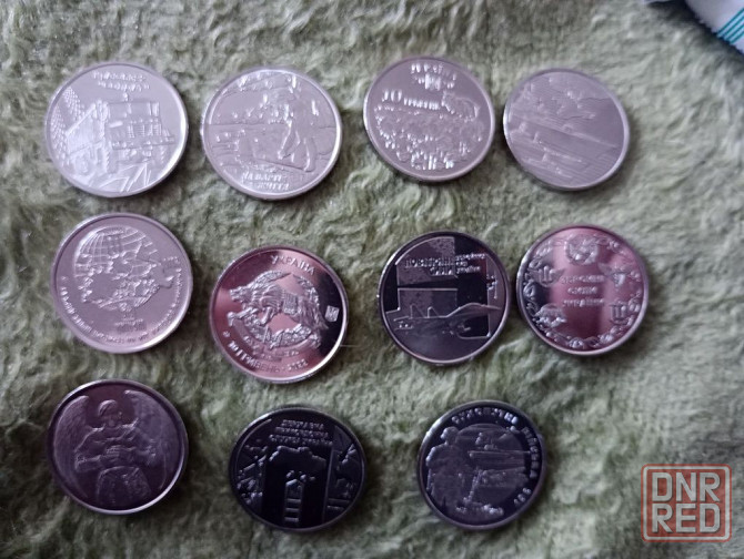 Монеты 10 гривен ЗСУ 21 монета Запорожье - изображение 3