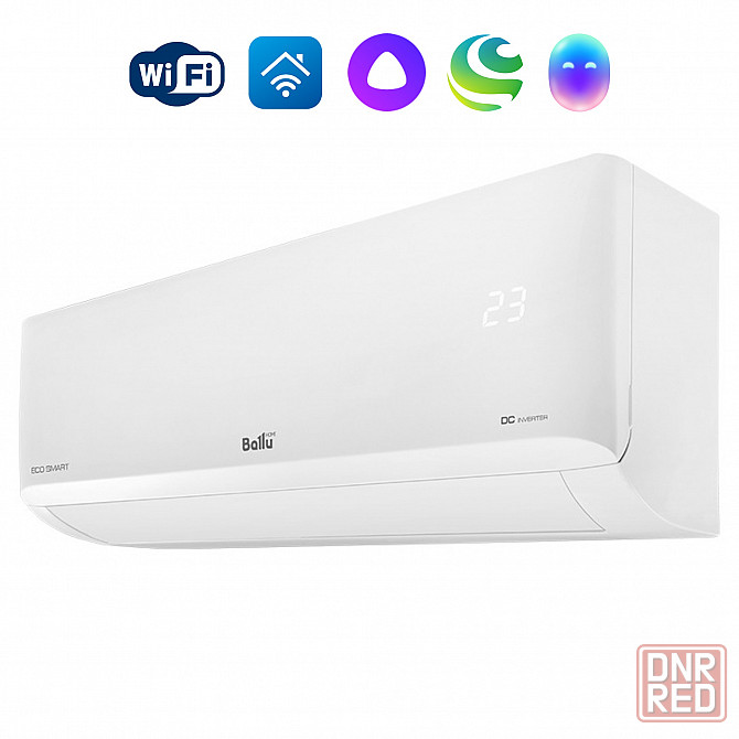 Кондиционер инверторный Ballu Eco Smart DC BSYI-08HN8 - 29300 рублей. Донецк - изображение 1