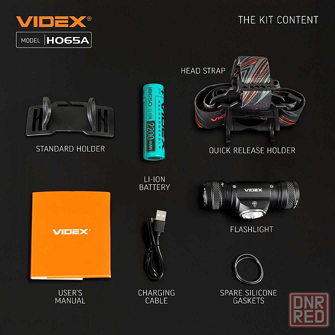 Фонарик videx h065a Запорожье - изображение 7