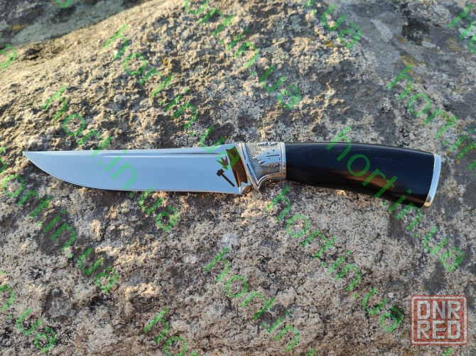 Нож охотничий ручной работы "Крук" сталь Böhler N690 ніж мисливський Запорожье - изображение 4