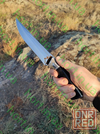 Нож охотничий ручной работы "Крук" сталь Böhler N690 ніж мисливський Запорожье - изображение 6
