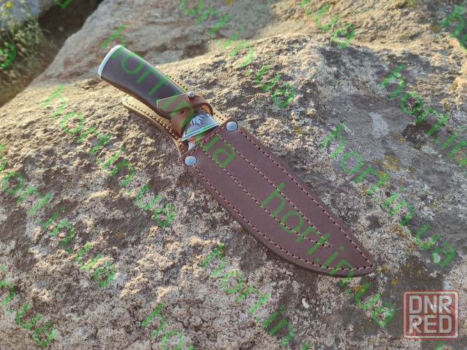 Нож охотничий ручной работы "Крук" сталь Böhler N690 ніж мисливський Запорожье - изображение 7