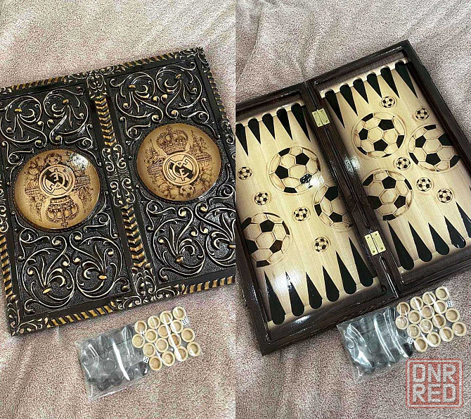 Шахматы и нарды 3в1 Игровые из натурального дерева на подарок Запорожье - изображение 8