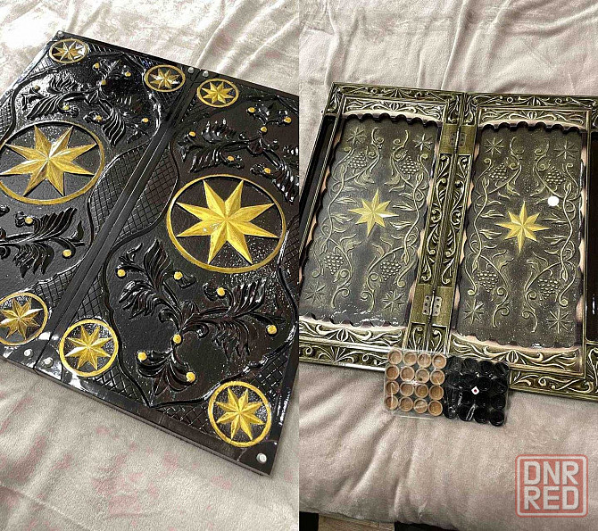 Шахматы и нарды 3в1 Игровые из натурального дерева на подарок Запорожье - изображение 5