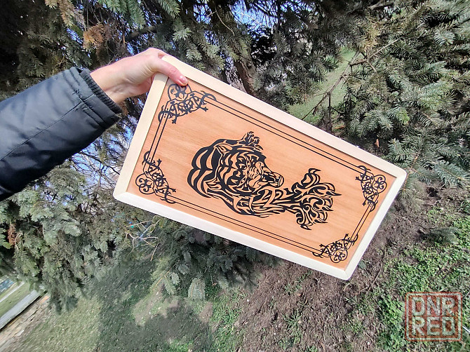 Нарды игровые, настольная игра, фишки дерево бук 53х53 +подарок Запорожье - изображение 5
