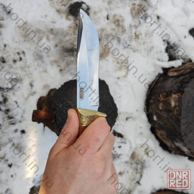 Нож ручной работы "Егерь" сталь N690 охотничий туристический Запорожье - изображение 3