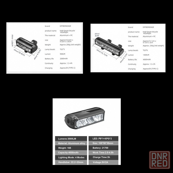 Велофара OFFBondageHYY1400..Newboler EOS 610(900lm). EOS 630.доп.крепл Запорожье - изображение 3