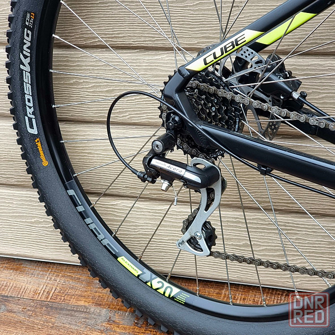 27.5 CUBE AIM PRO Вилка 100мм. Shimano Acera. Disc ГІДРАВЛИКА Запорожье - изображение 6