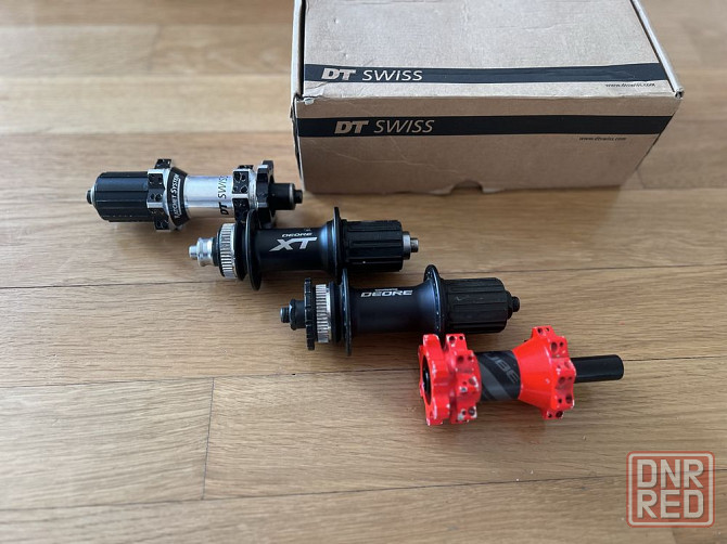 Втулки задні shimano deore xt dr swiss 350 cube Запорожье - изображение 1