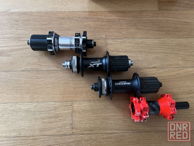 Втулки задні shimano deore xt dr swiss 350 cube Запорожье - изображение 2