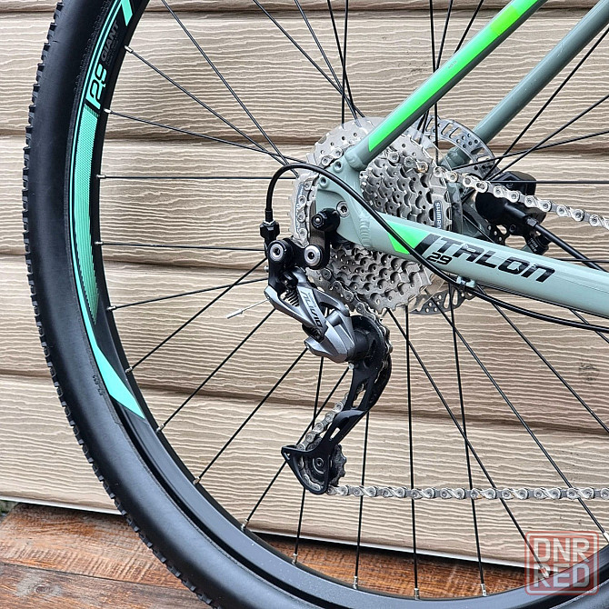 29 Giant Talon Вилка 100mm. Shimano Alivio l. Disc Гідравлика Запорожье - изображение 6
